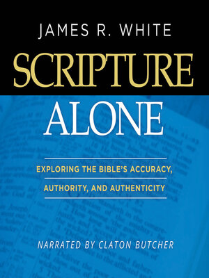 cover image of Scripture Alone